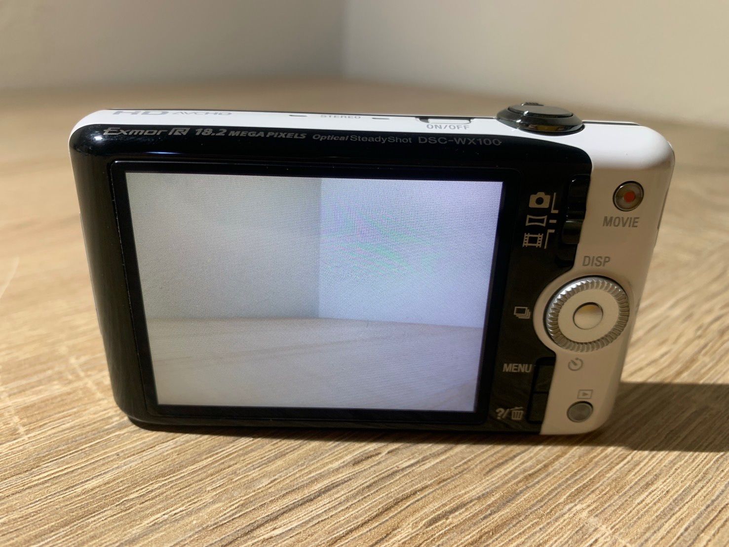 8682 Sony ソニー Cyber-shot DSC-WX100 ホワイト デジカメ 動作確認