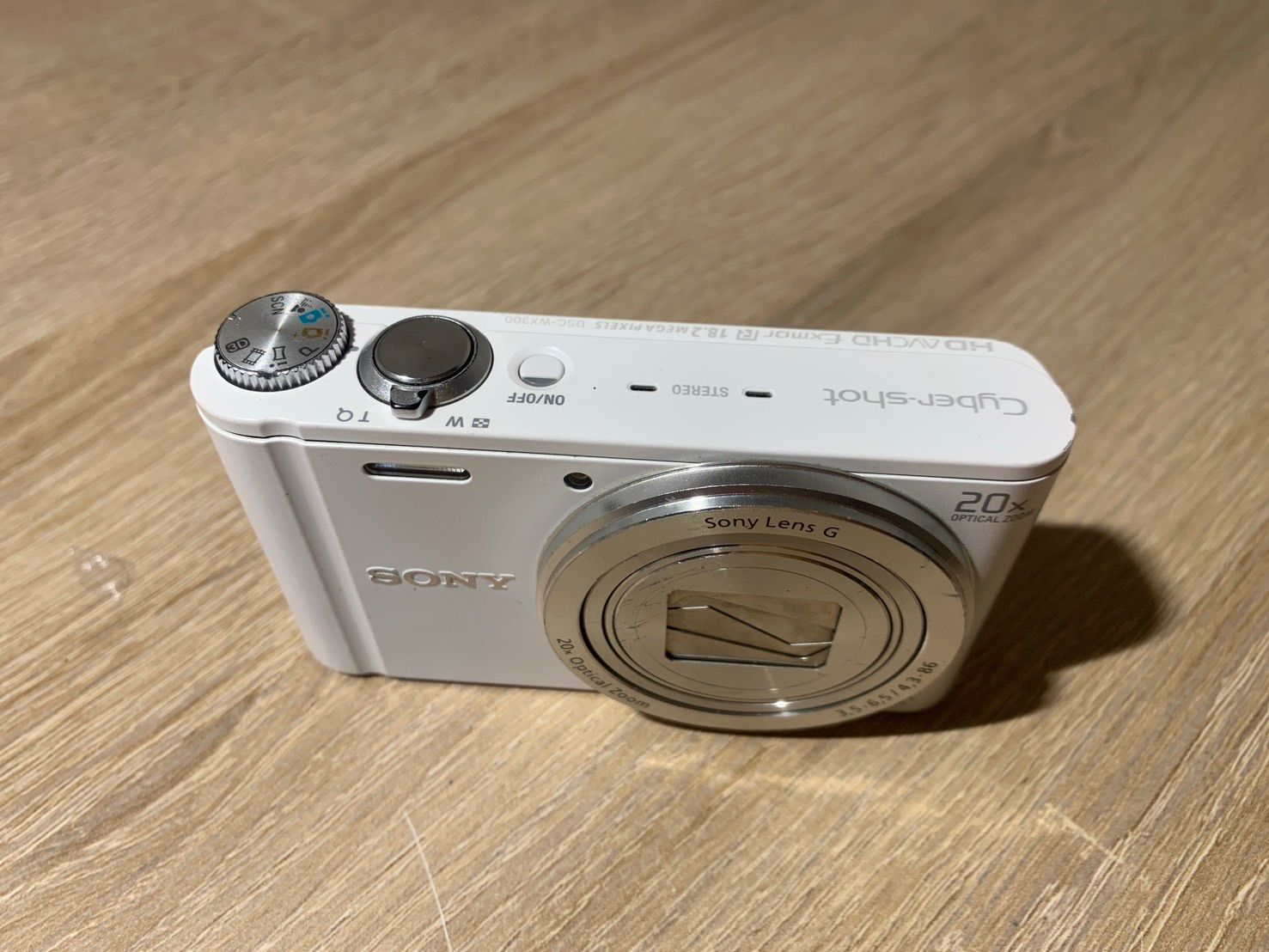 8688 Sony ソニー Cyber-shot DSC-WX300 ホワイト デジカメ - メルカリ