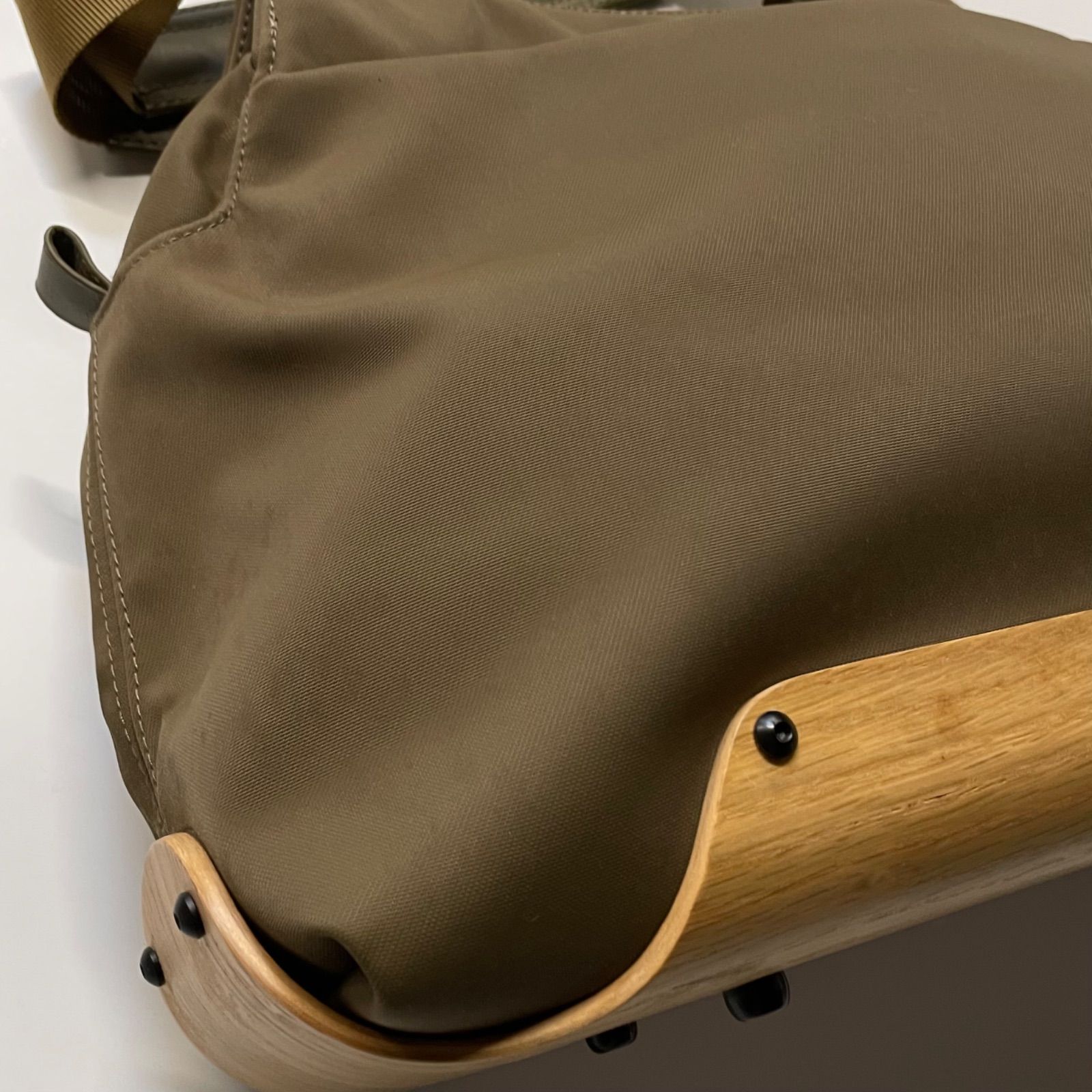 PUMA プーマ Urban Mobility Wood panel bag ウッドパネル バッグ