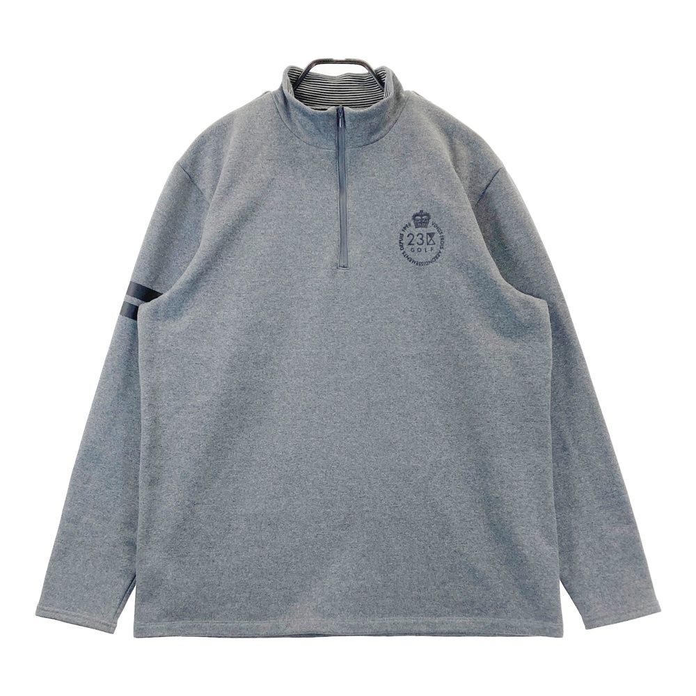 23区GOLF ニジュウサンクゴルフ ; スウェットシャツ グレー系 1 [240101603645] ゴルフウェア レディース 23区GOLF ニジュウサンクゴルフ スウェットトレーナー ホワイト系 ジップジャケット 23区ゴルフトレーナーの通販