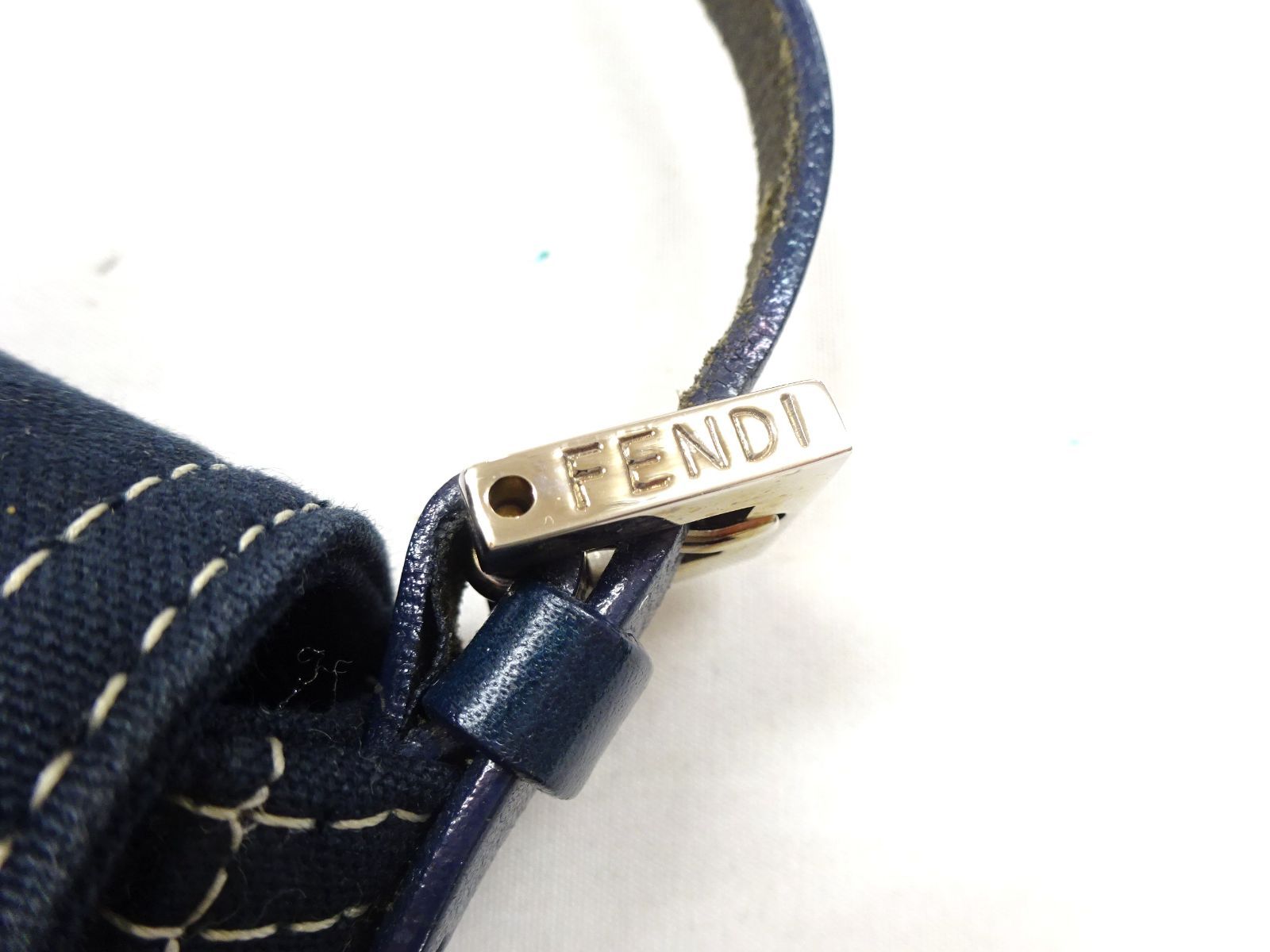 保存袋 FENDI フェンディ マンマ バケット マーブル ネイビー