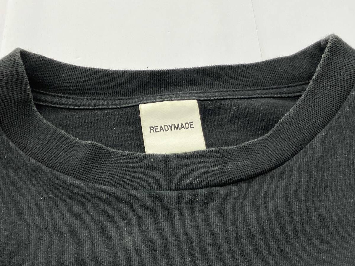 READYMADE 長袖Tシャツ レディメイド クルーネック プリントTシャツ 