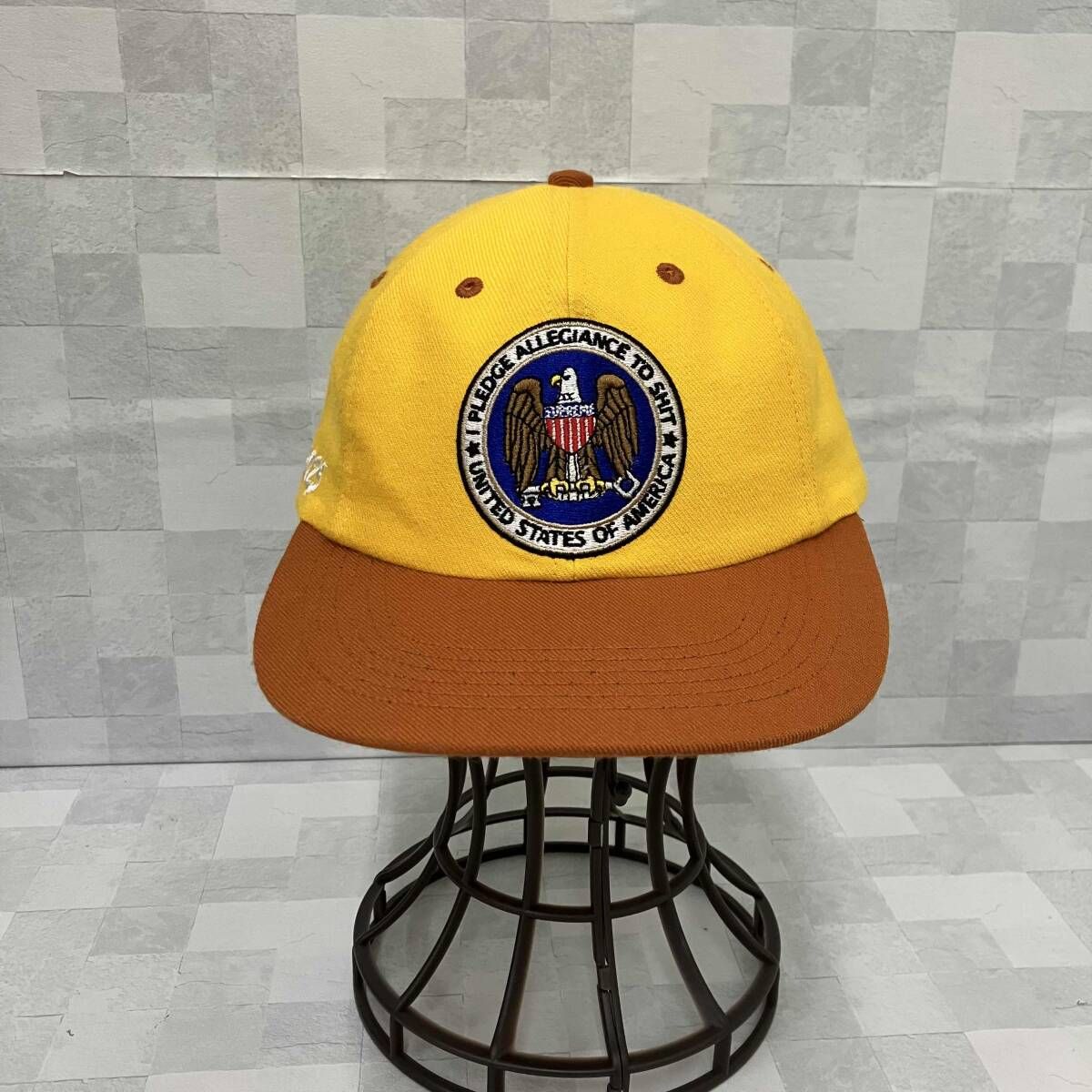 Supreme シュプリーム キャップ 帽子 Pledge Allegiance 6-Panel Cap FW25 2025 マスタードイエロー 