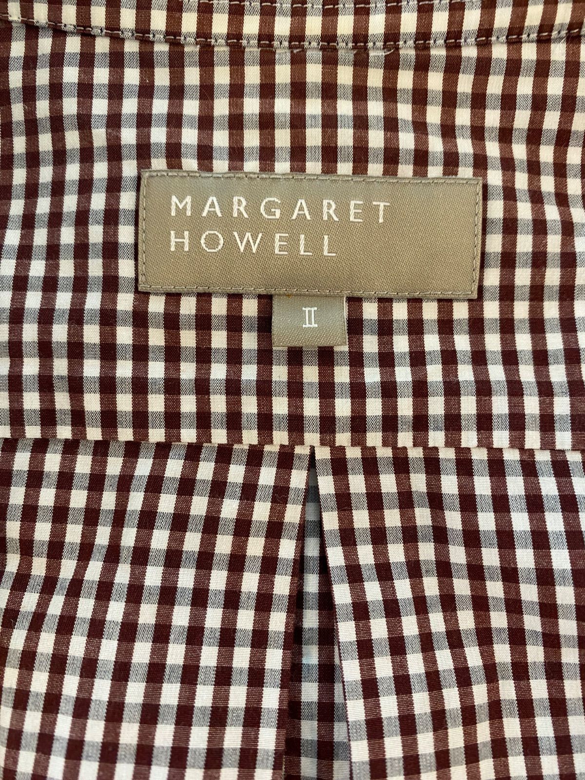 極美品⭐︎MARGARET HOWELL マーガレット・ハウエル ギンガムチェック