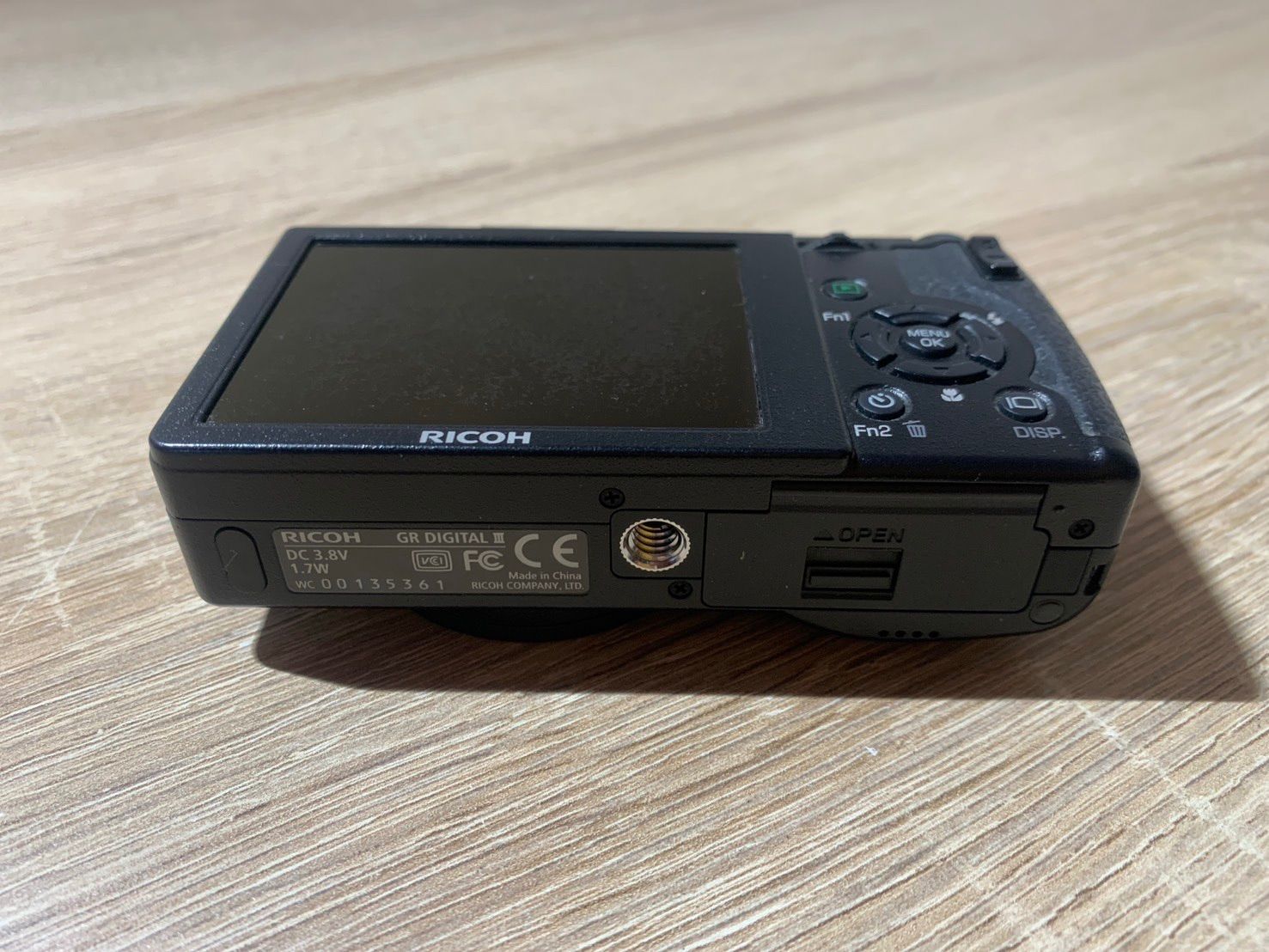 8690 RICOH GR Ⅲ DIGITAL ブラック デジカメ ジャンク品 - メルカリ