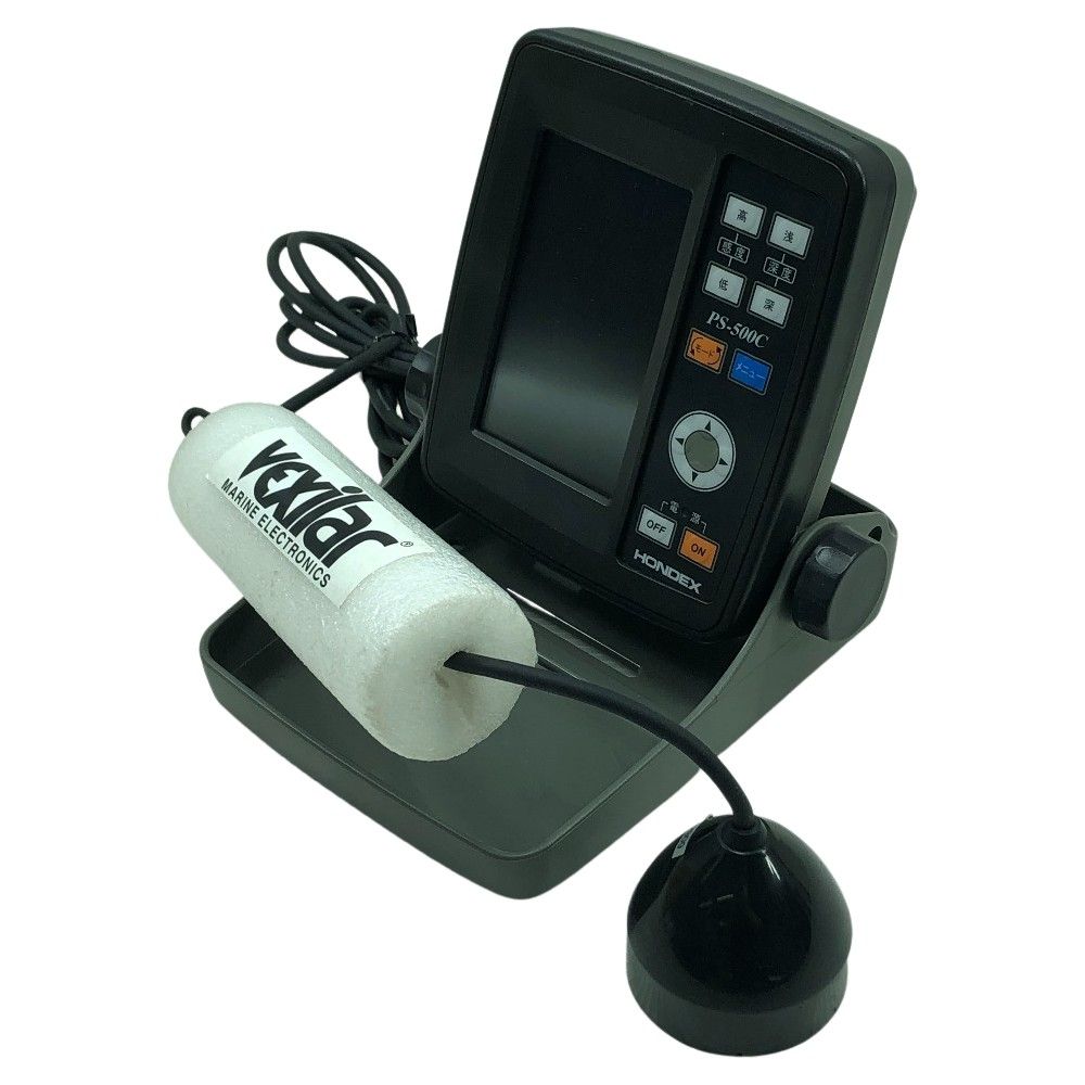 ΣΣ HONDEX 魚群探知機 PS-500C 振動子付き PS-500C やや傷や汚れ
