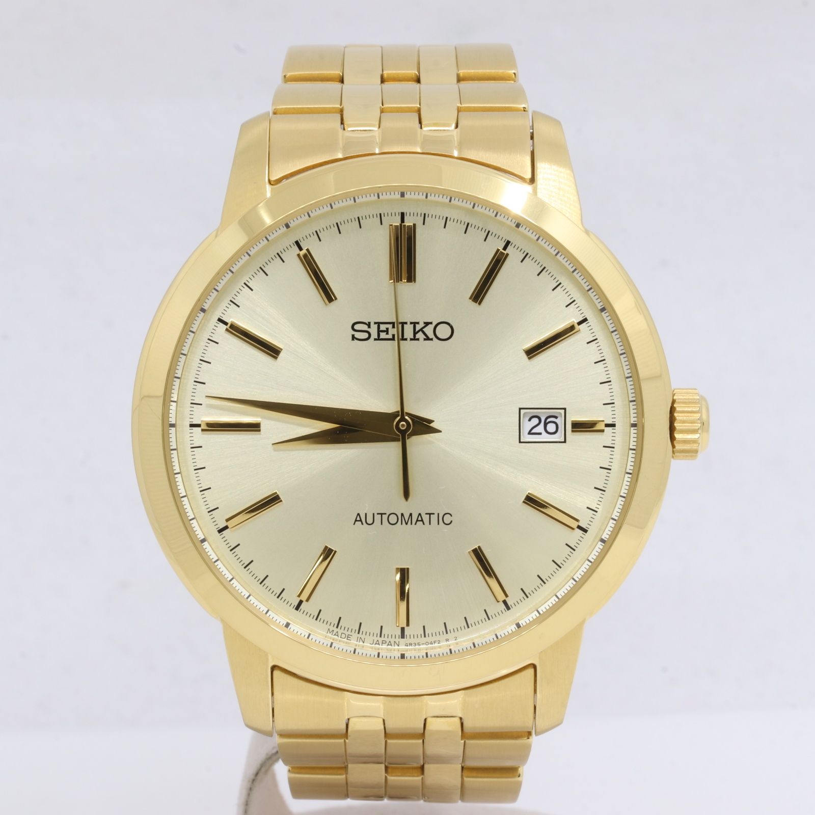 ITWZSZO814J6 超美品 SEIKO セイコー Sシリーズ メカニカル SCVE062 AT 