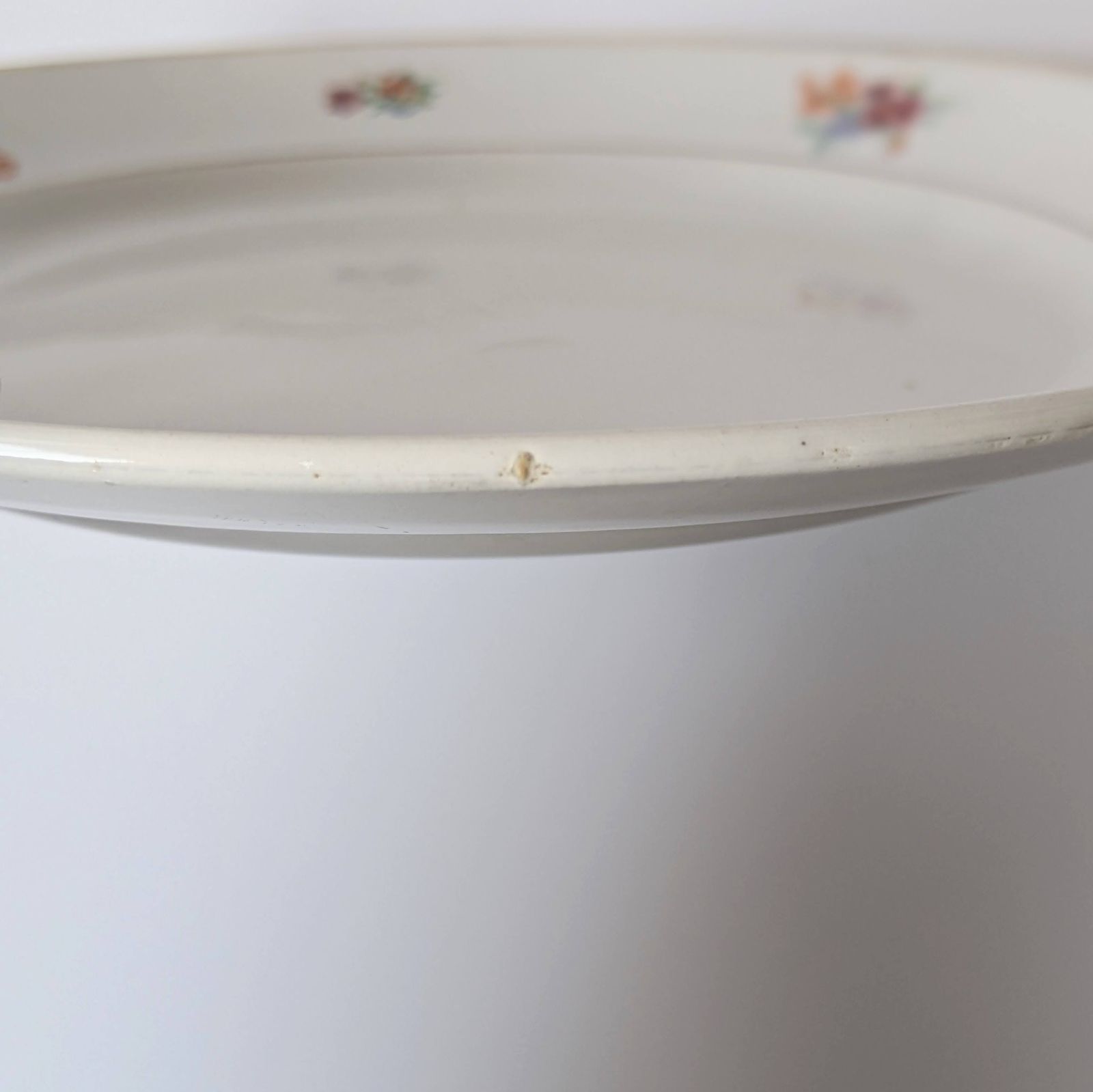 フランスアンティーク プレート リュネビル フローラルA - メルカリ