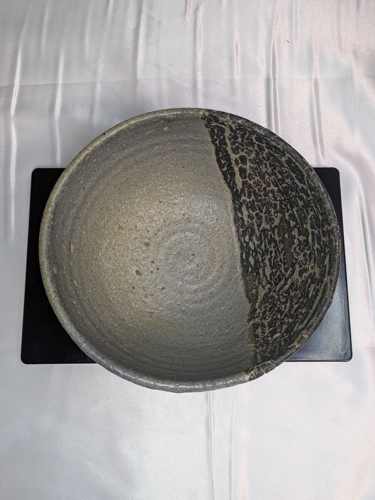 中野陶痴 中野陶痴窯 中野御茶盌窯 唐津茶碗 唐津焼 共箱 抹茶碗