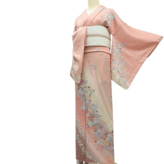 百華❀Y4655◇美品 辻が花 絞り 手縫い仕立て 正絹 訪問着 着物 百華❀Y4655◇美品 辻が花 絞り 手縫い仕立て 正絹 訪問着 着物