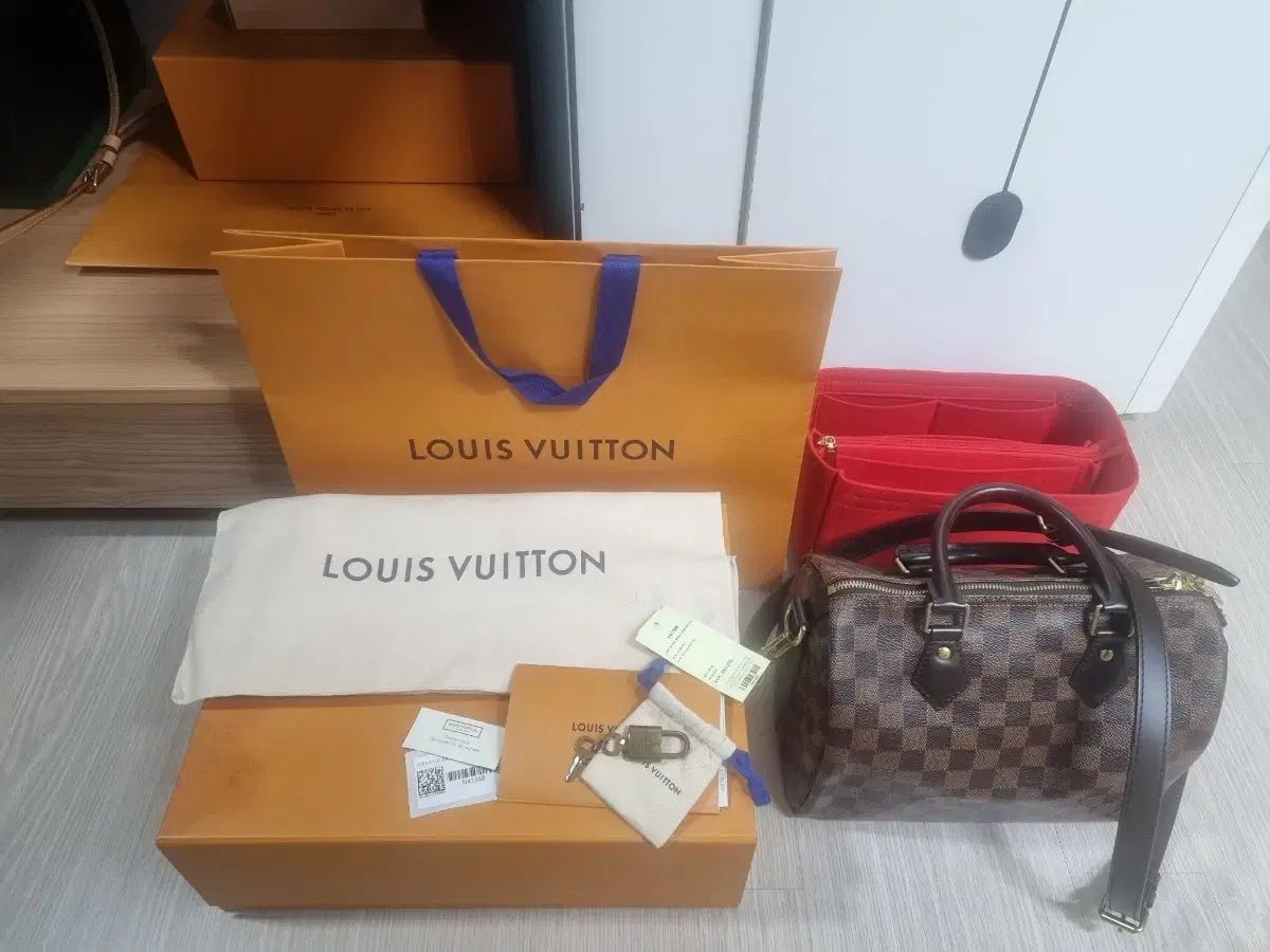 ルイヴィトン スピーディ バンドリエール 25 ダミエ - メルカリ