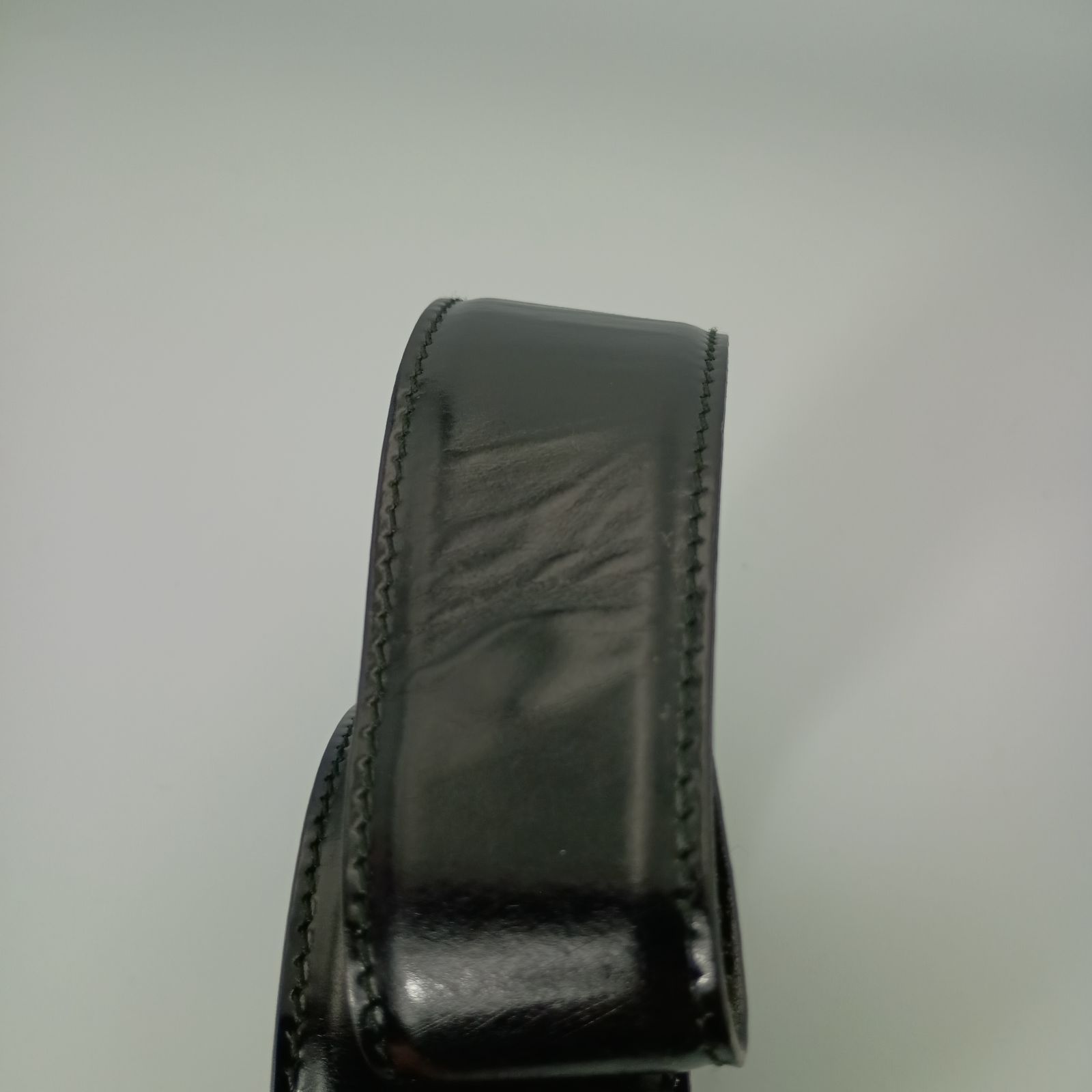 GUCCI グッチ ホースビット ベルト ブラック レディース シルバー