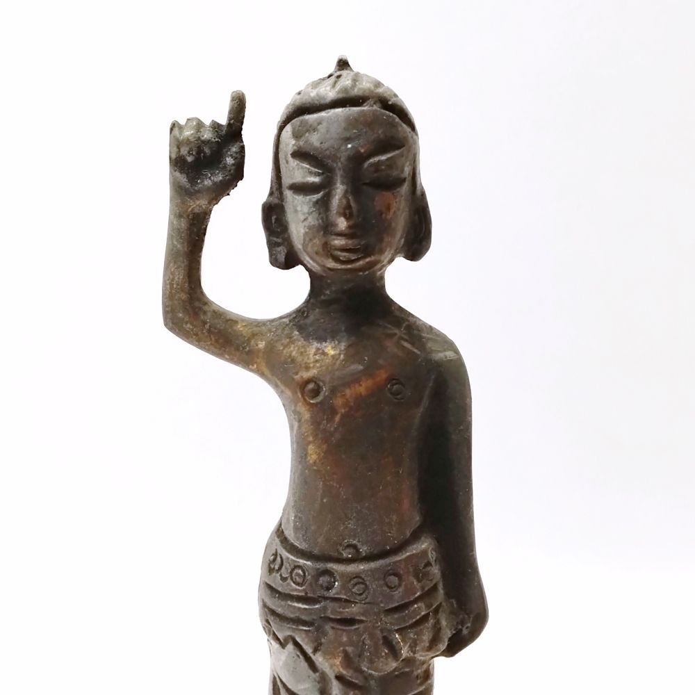 誕生釈迦仏立像 誕生仏 東南アジア 古美術 骨董 アンティーク 仏像