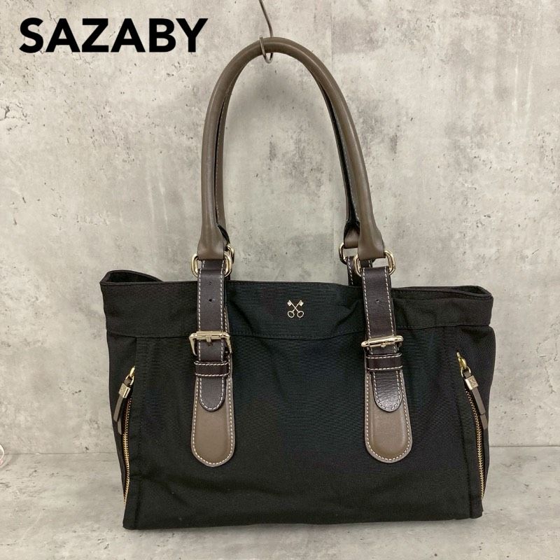 SAZABY サザビー トートバッグ ハンドバッグ セミショルダーバッグ 