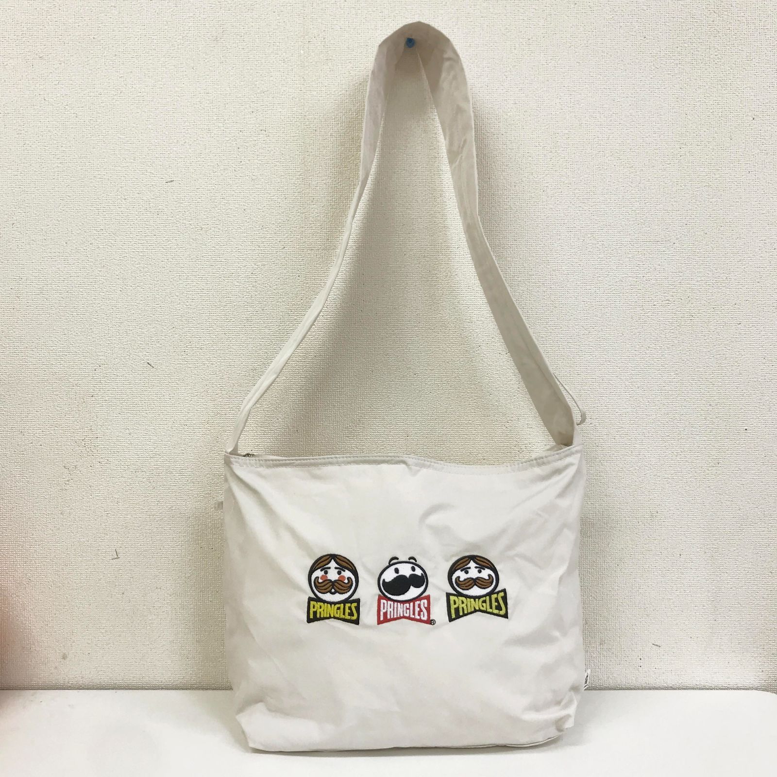 美品 プリングルズ×ear コラボクロスショルダーバッグ シャーリング 
