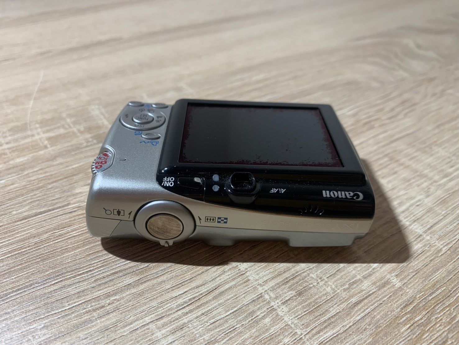 8708 Canon IXY DIGITAL 800 IS シルバー デジカメ ジャンク品 - メルカリ