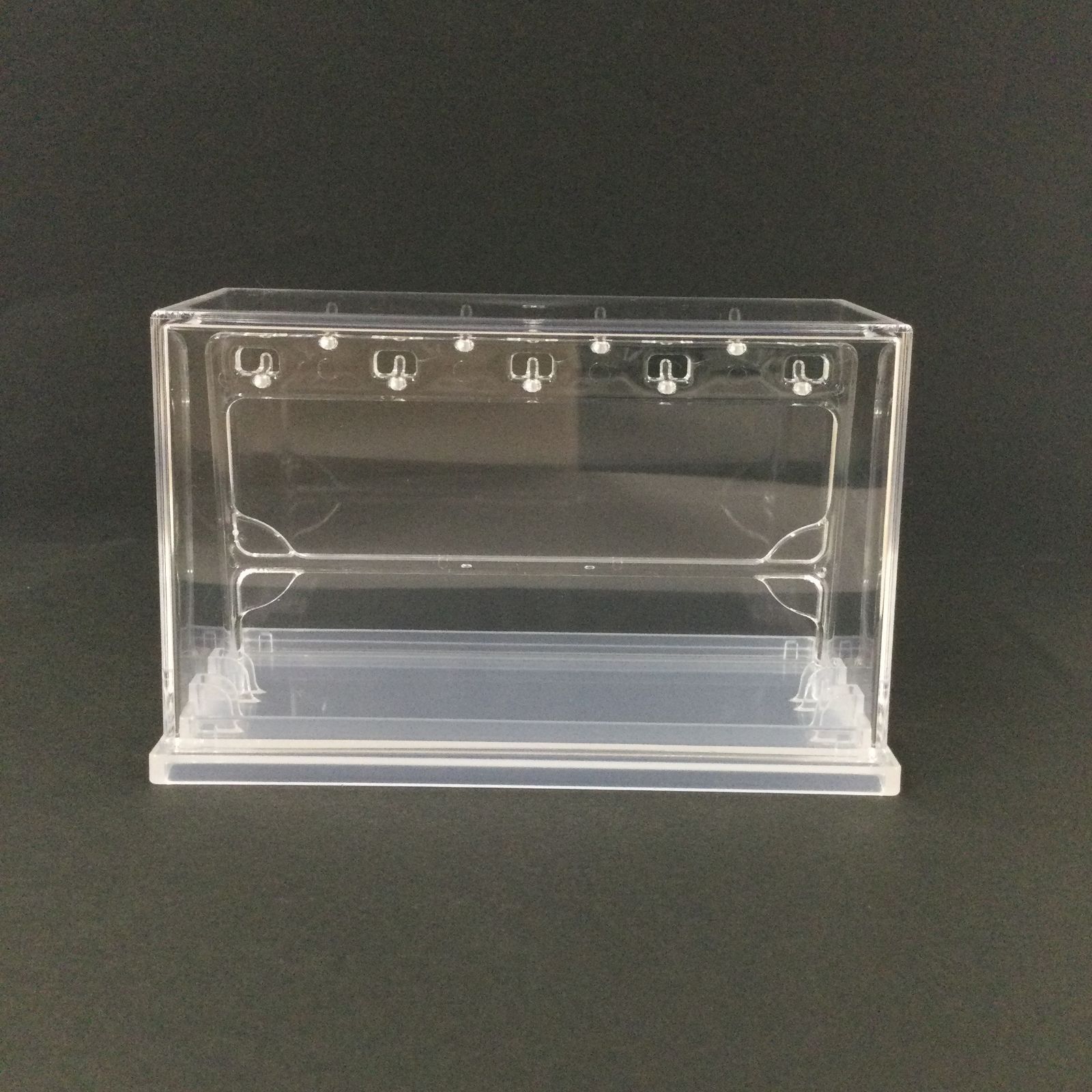 c034【新品・未使用品】ミニチャーム ディスプレイケース クリアー 