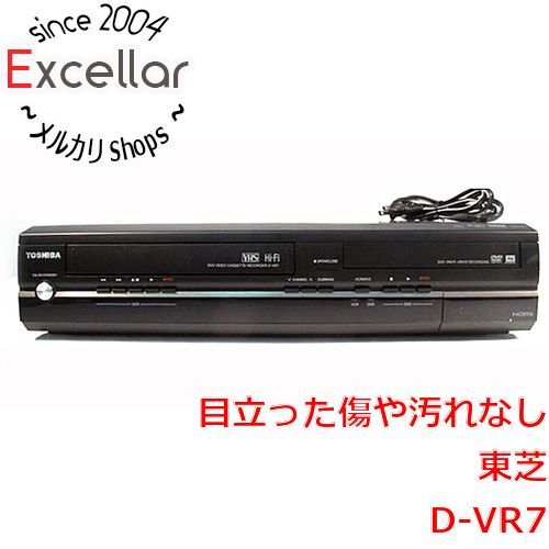bn:18] TOSHIBA製 VTR一体型DVDレコーダー D-VR7 未使用 - メルカリ
