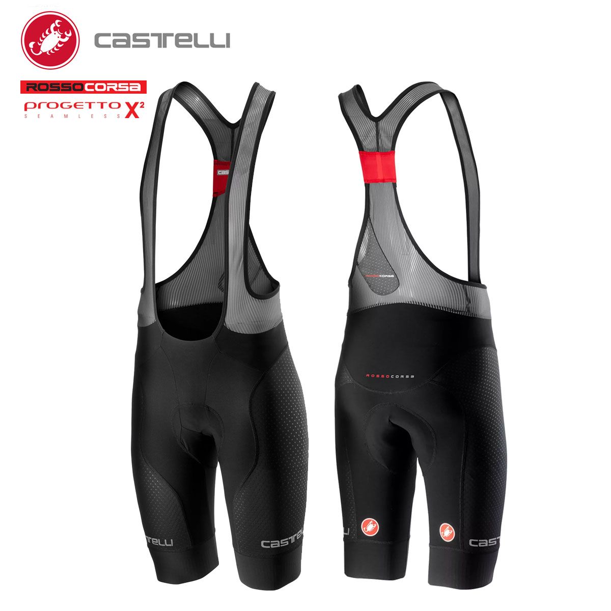 新品CASTELLI 19004 FREE AERO RACE 4 BIBSHORT TEAM カステリ ビブ