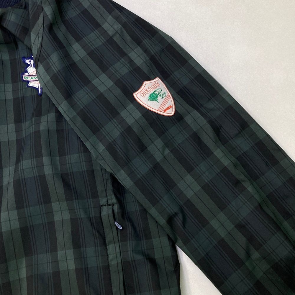 サイズ：L BEAMS GOLF ビームスゴルフ 蓄熱 ナイロン 長袖ブルゾン