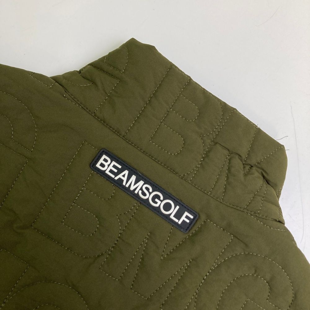 サイズ：M BEAMS GOLF ビームスゴルフ 中綿 ジップジャケット