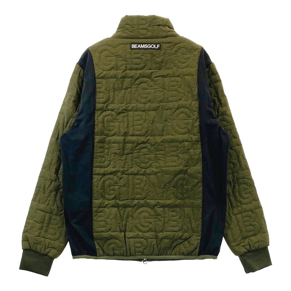 サイズ：M BEAMS GOLF ビームスゴルフ 中綿 ジップジャケット
