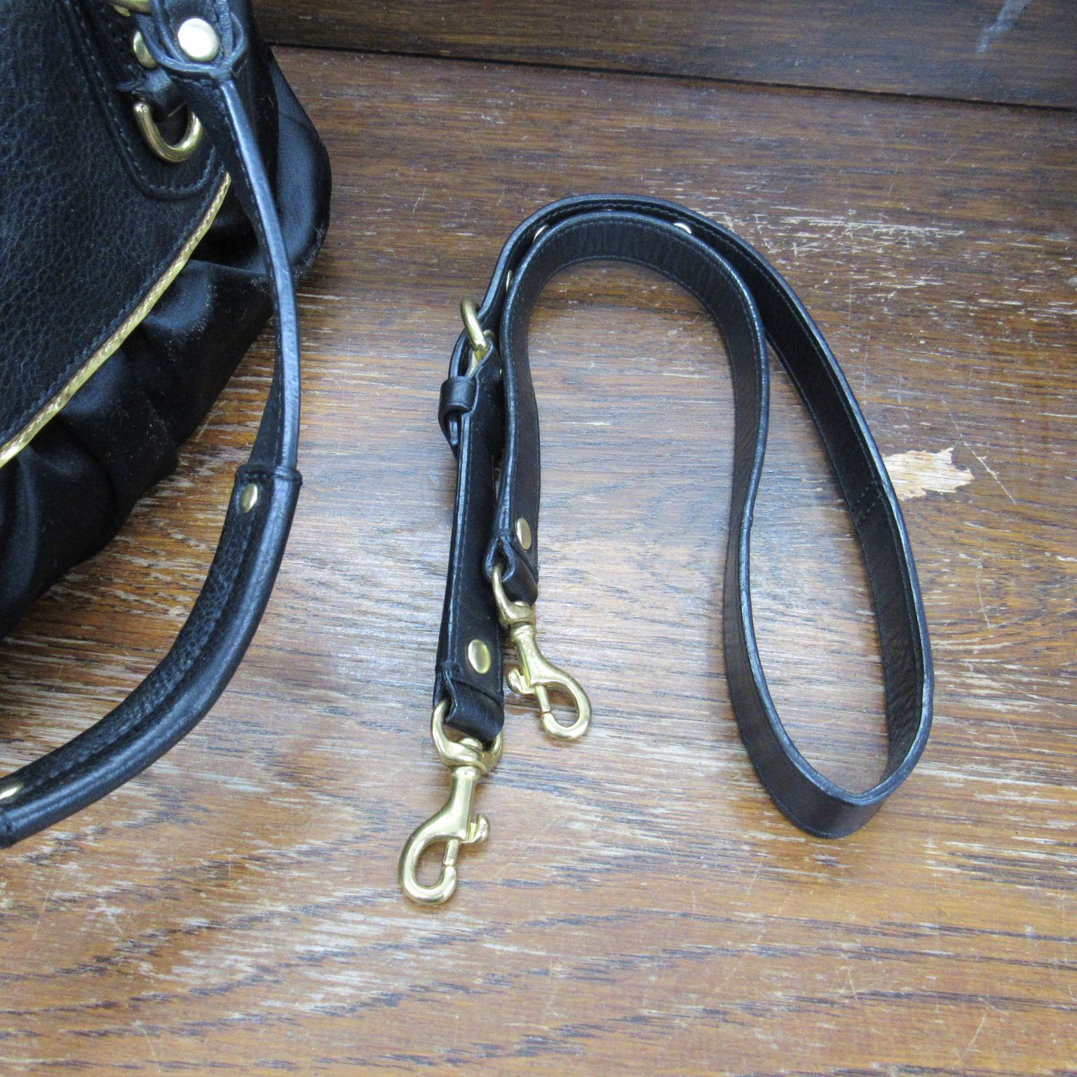 COACH coach コーチ マディソン サブリナ 2way レザー バッグ ブラック