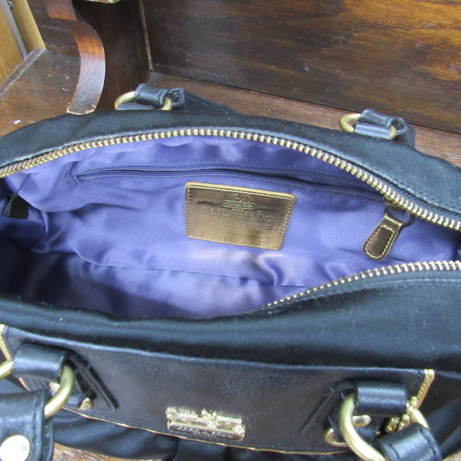 COACH coach コーチ マディソン サブリナ 2way レザー バッグ ブラック
