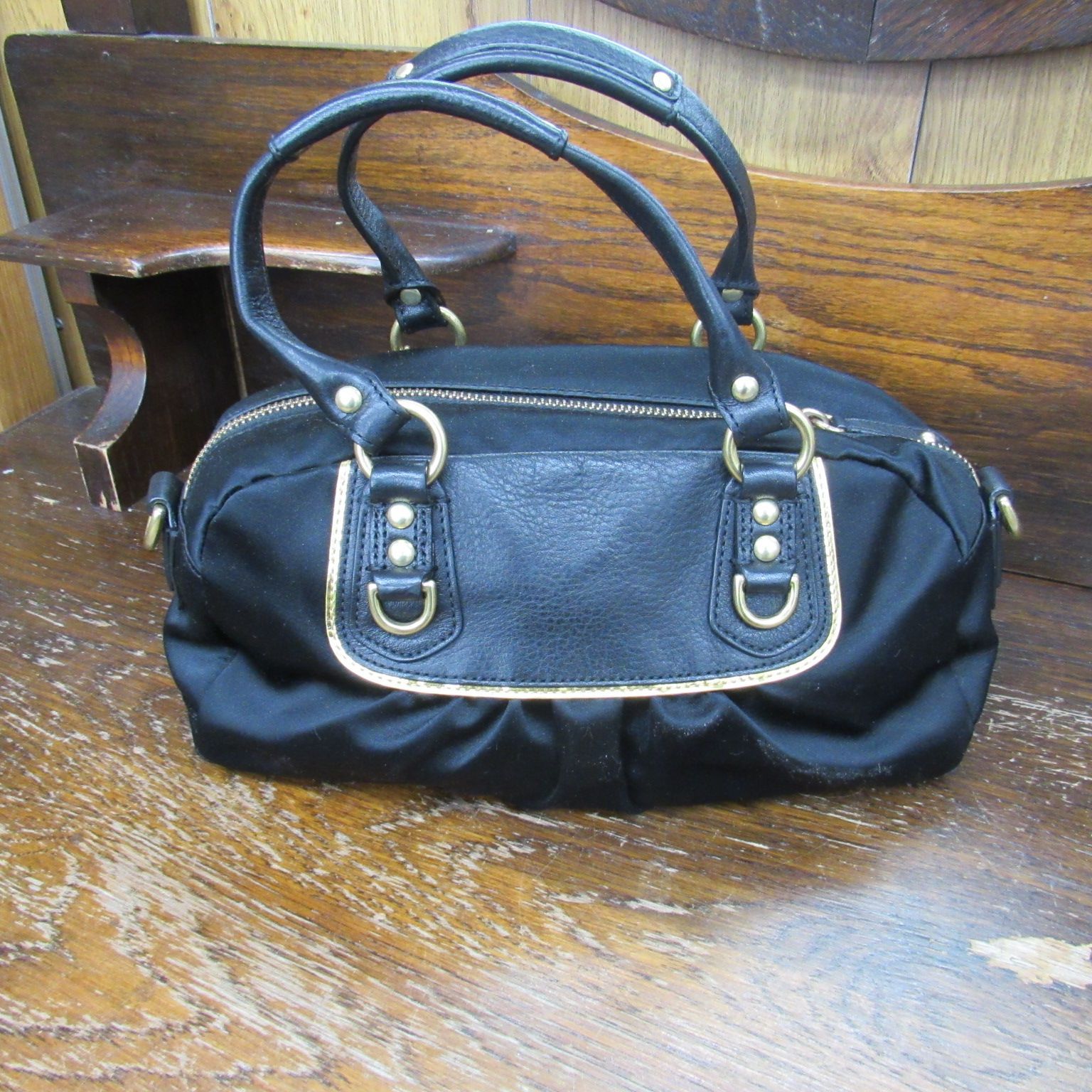 COACH coach コーチ マディソン サブリナ 2way レザー バッグ ブラック