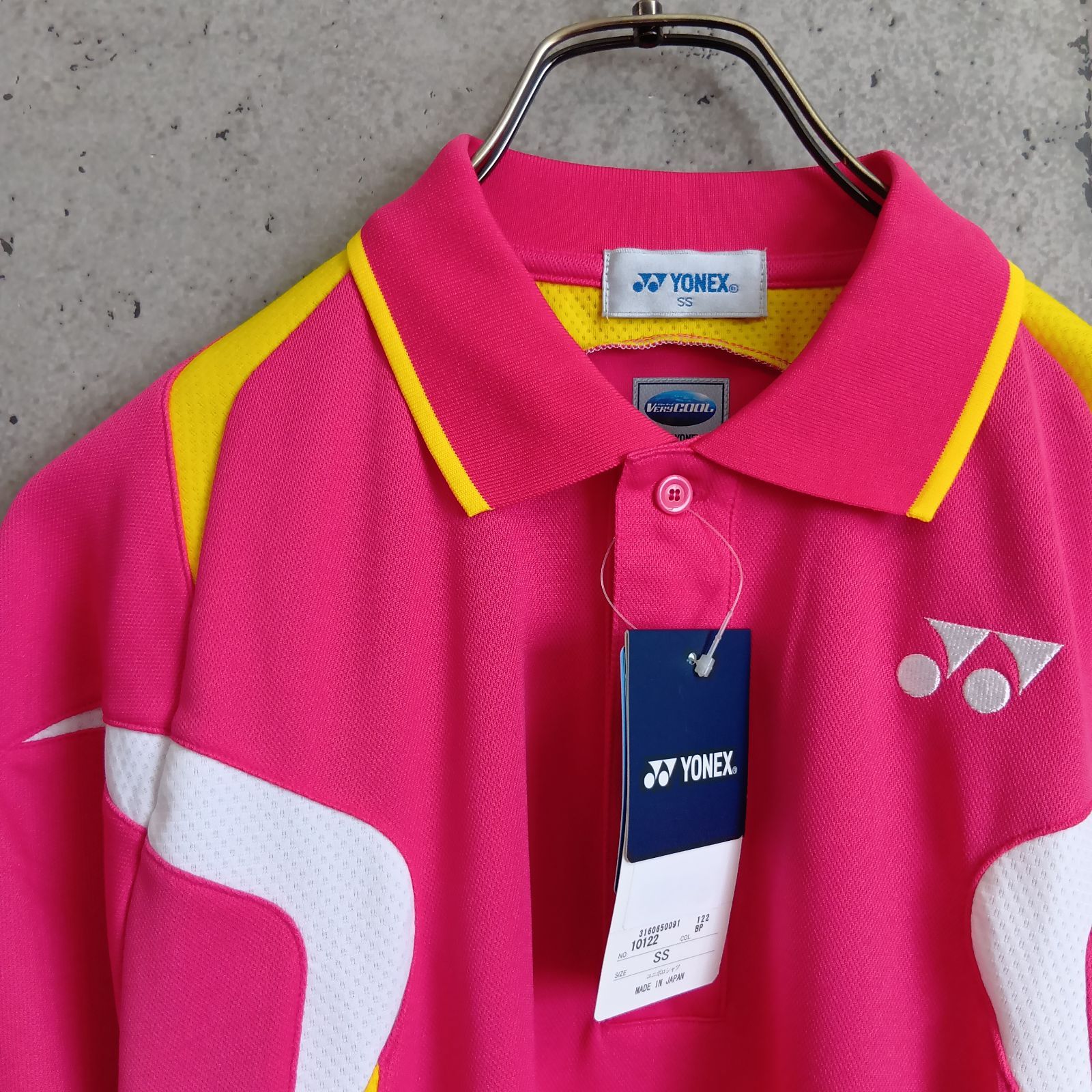 新品・未使用】YONEX ユニポロシャツ ヨネックス ベリークール ゲーム