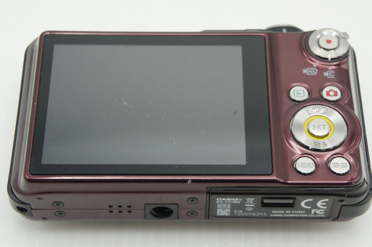 良品 CASIO カシオ HIGH SPEED EXILIM EX-FC150 コンパクトデジタル