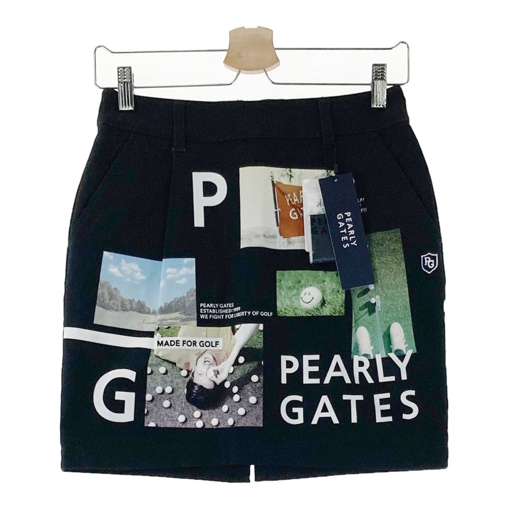 パーリーゲイツ スカート サイズ0 (S相当)レディース ゴルフウェア PEARLY GATES パーリーゲイツ スカート ブラック系 1 [240101694393