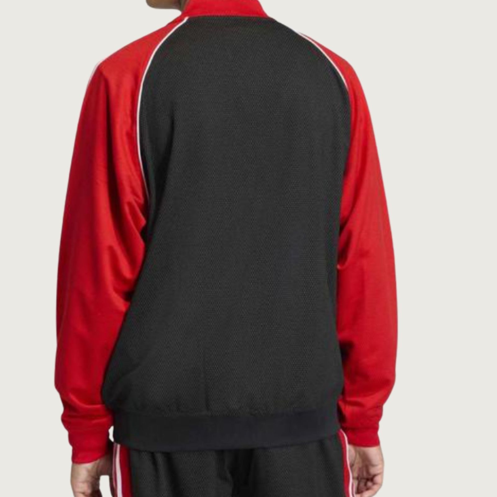 adidas 藤井風さん着用 ルーズメッシュトラックトップ Lサイズ - メルカリ