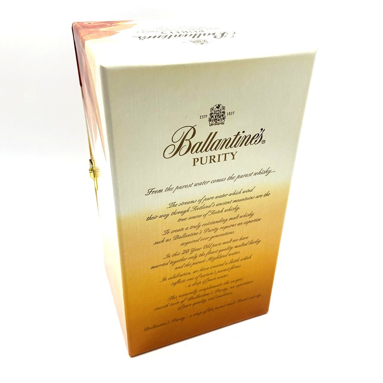 バランタイン 20年 ピュアモルト 雫型ボトル 古酒 箱付 - メルカリ