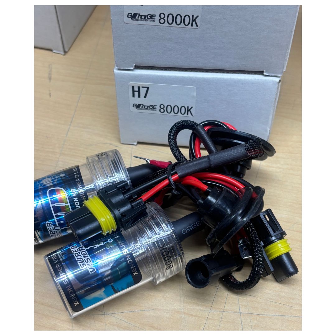 値下げ交渉歓迎！】 HIDバルブ H7 2本セット 35W 配線付き クリスタル 