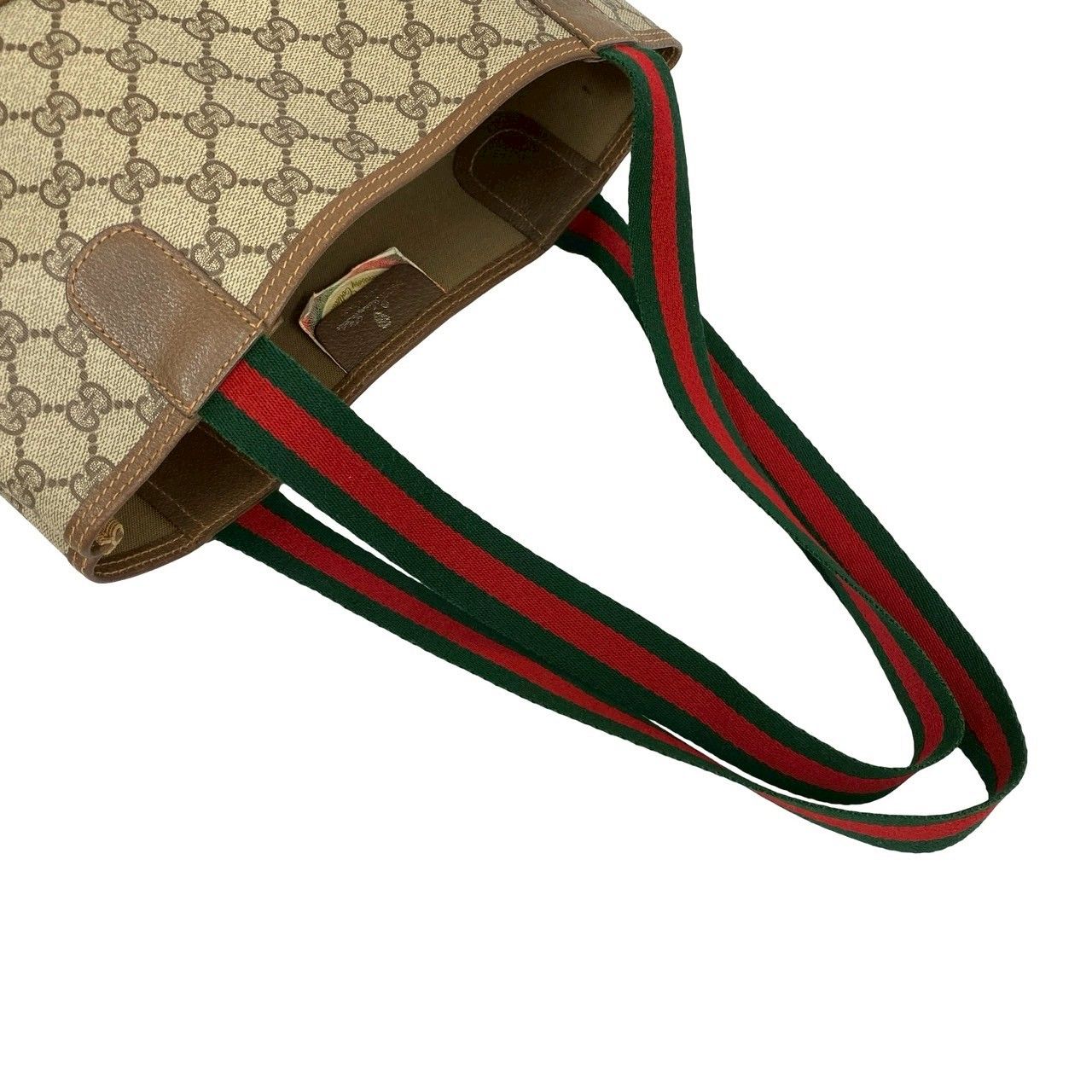 極 美品 GUCCI グッチ オールドグッチ ヴィンテージ シェリーライン GG