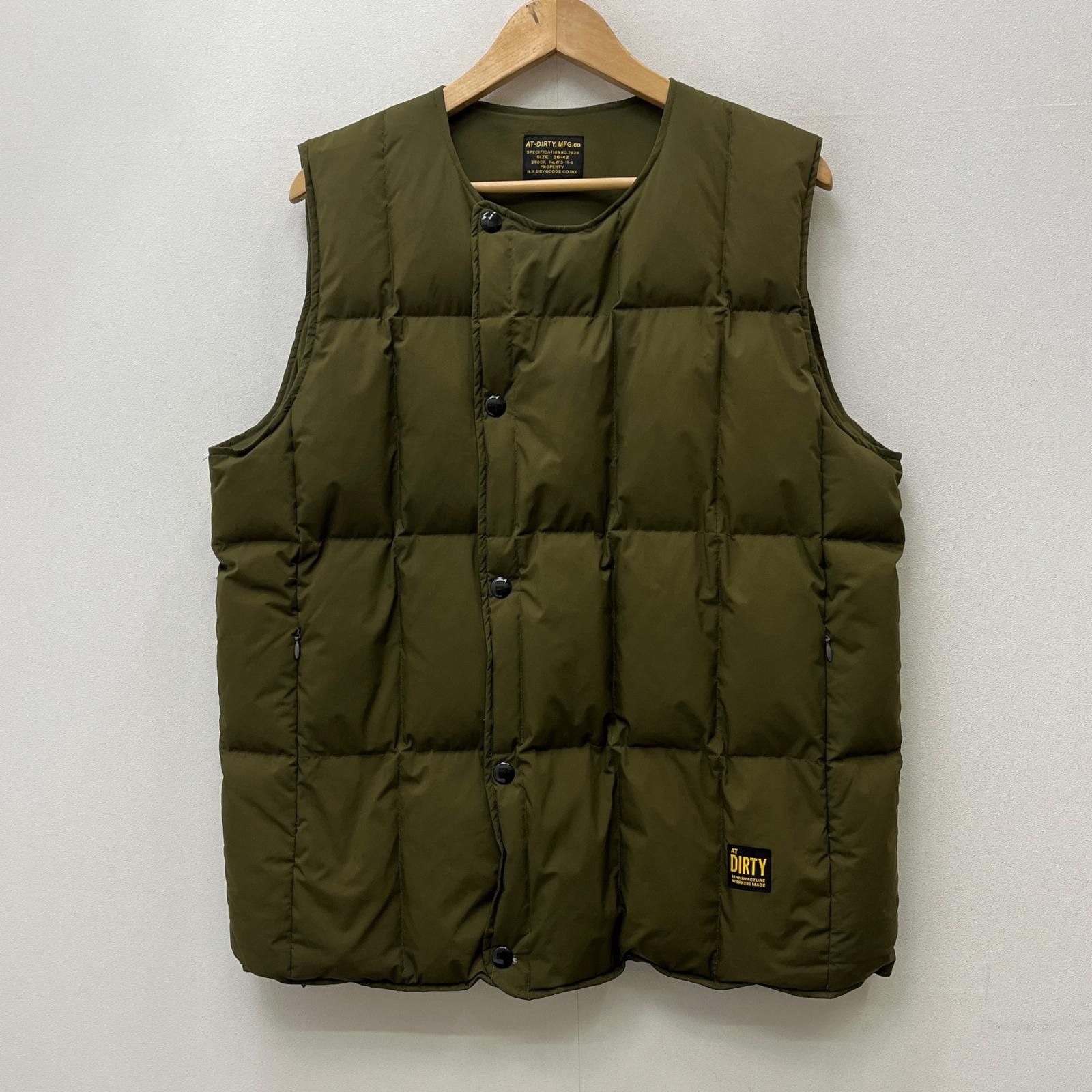 加古川店】 中古 AT DIRTY | アットダーティー ダウンベスト ATD-ARMOR 