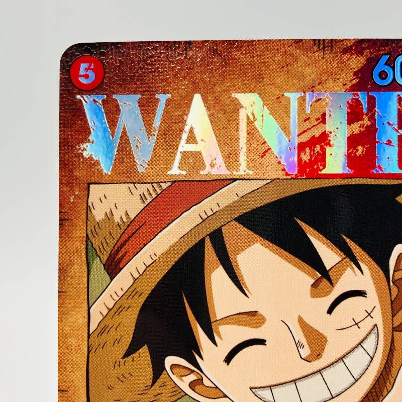 ワンピースカード モンキー・D・ルフィ パラレル 手配書 SP ST01-012