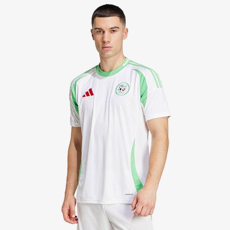 【送料無料・匿名配送】adidas アディダス アルジェリア代表 2024 公式 ホーム シャツ 白 新品 正規品 日本未発売 2026W杯予選