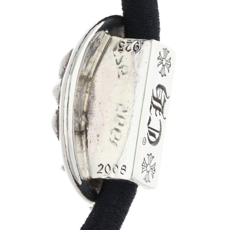 クロムハーツ HAIRBAND/クロスボールボタンヘアゴム シルバーコンチョ