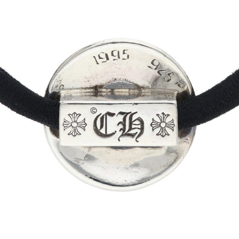 クロムハーツ HAIRBAND/クロスボールボタンヘアゴム シルバーコンチョ