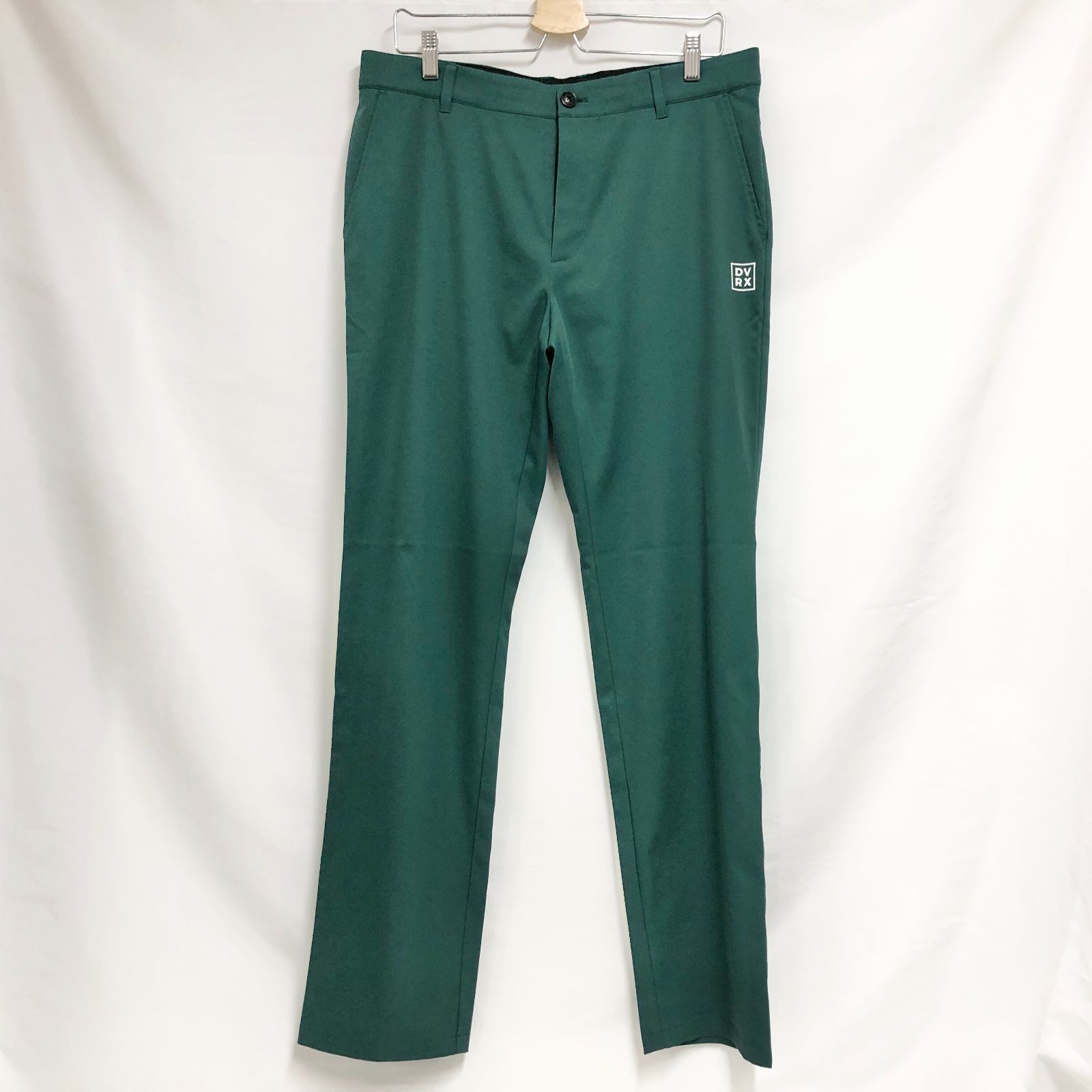 未使用　DEVEREUX GOLF　ロップキックロングパンツ　S相当　グリーン系 新品未使用 DEVEREUX GOLF（デヴァローゴルフ） ドロップキック ロング