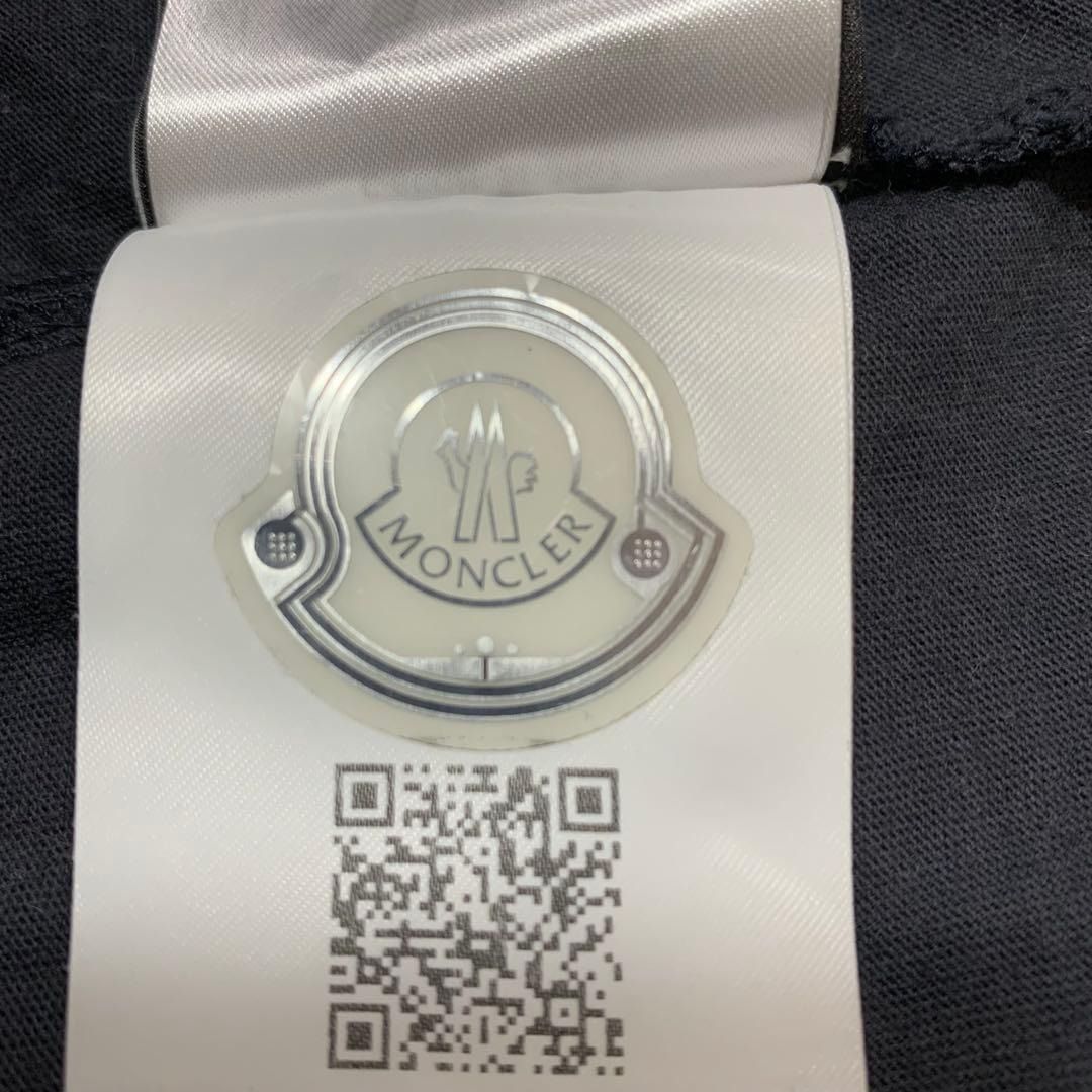 MONCLER ハイク HYKE 黒 Tシャツ ロゴ 4S533 - メルカリ