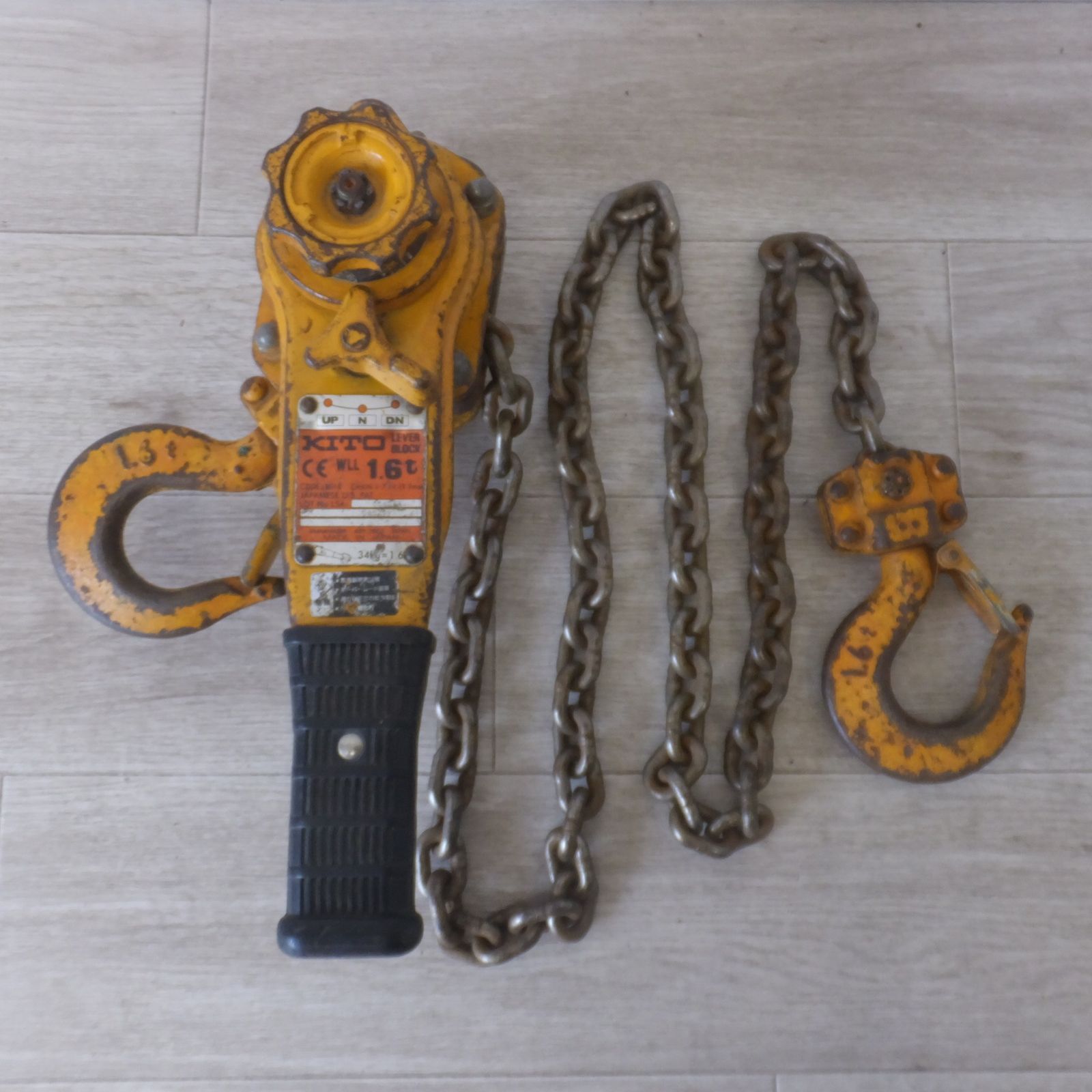 良品 KITO キトー LB016 レバーブロック 1.6t ☆キトーKITO レバー 