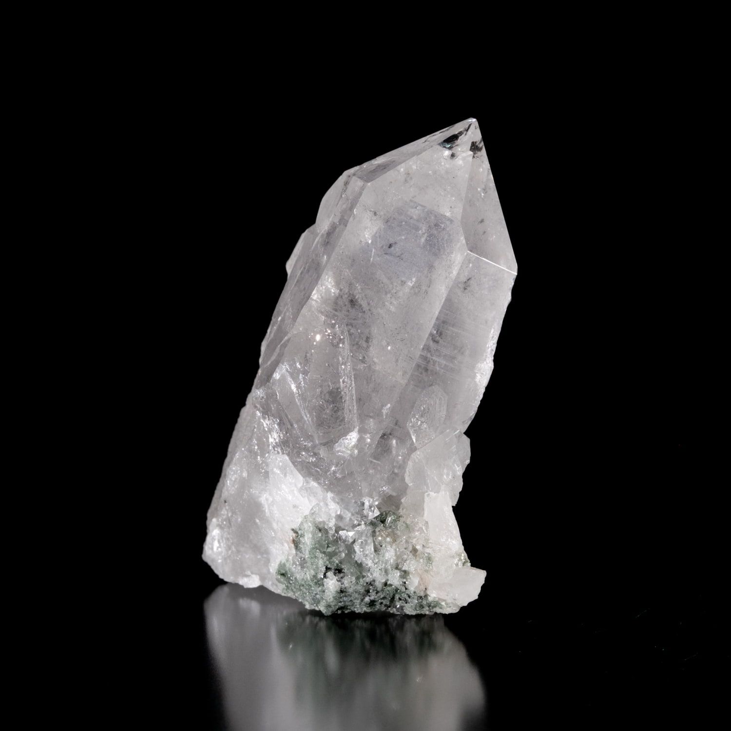 一点物】 ヒマラヤ水晶原石 【284.5g】透明・クローライト