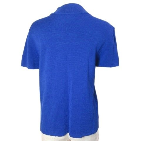 ランバンオンブルー LANVIN en Bleu ニット プルオーバー 半袖