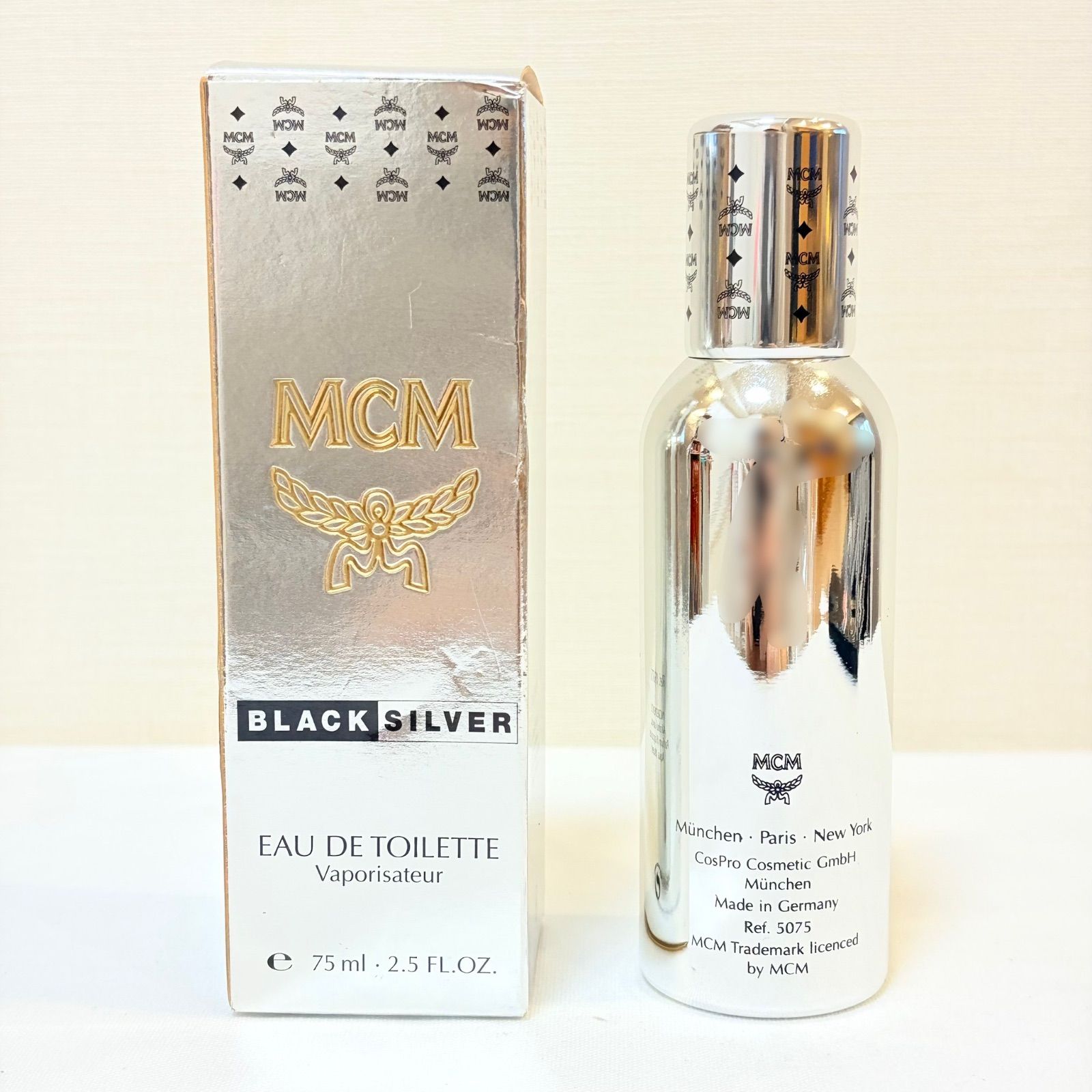 MCM Black silver eau de toilette エムシーエム ブラックシルバー 