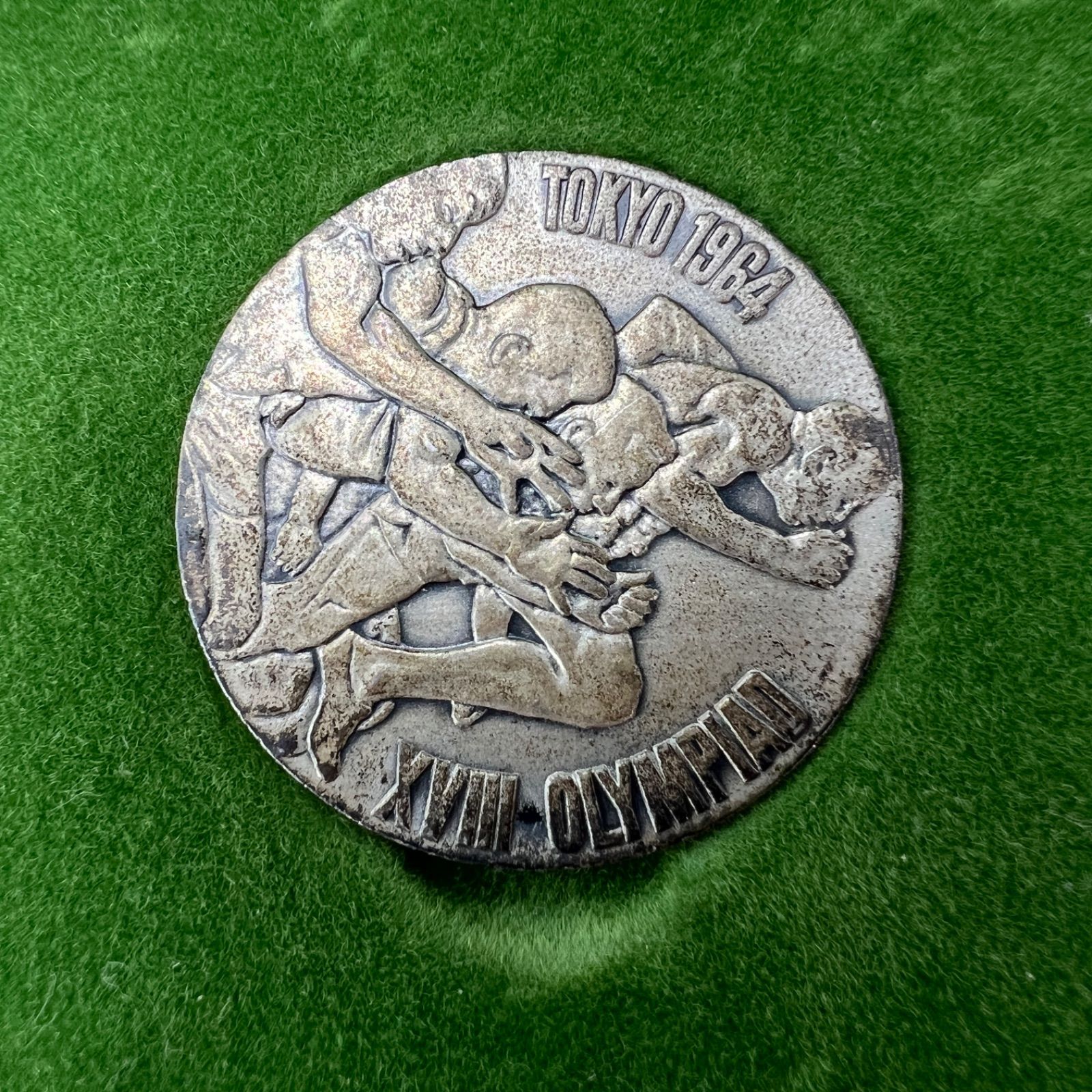 1964年東京オリンピック 記念メダル sv925 コイン - メルカリ