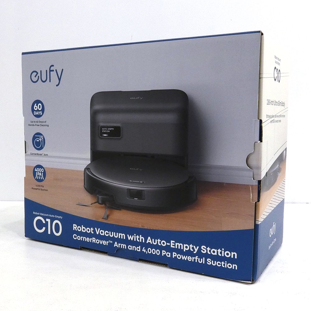 小牧店】箱開封・未使用品 Anker Eufy Robot Vacuum Auto-Empty C10