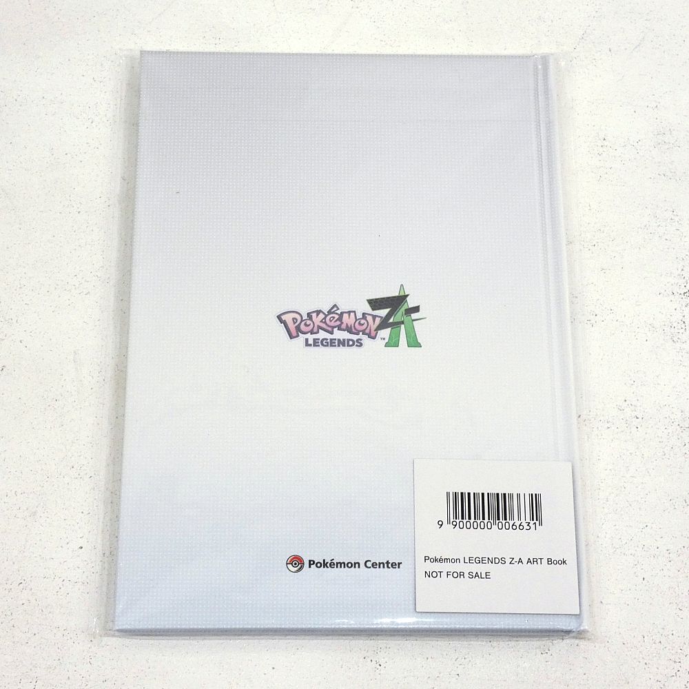 小牧店】未開封 Pokémon LEGENDS Z-A ART Book ポケモンセンター